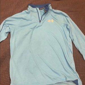 Under Armour headgear running quarter zip